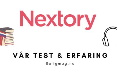 Nextory erfaringer & test: Norges beste lydbok-app?